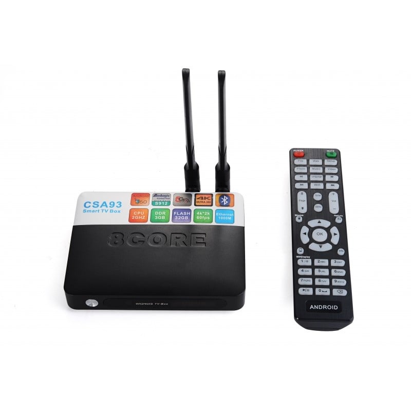 Mini PC Android Media Player CSA93 WiFi UltraHD 4K Android 6.0 Octa Core