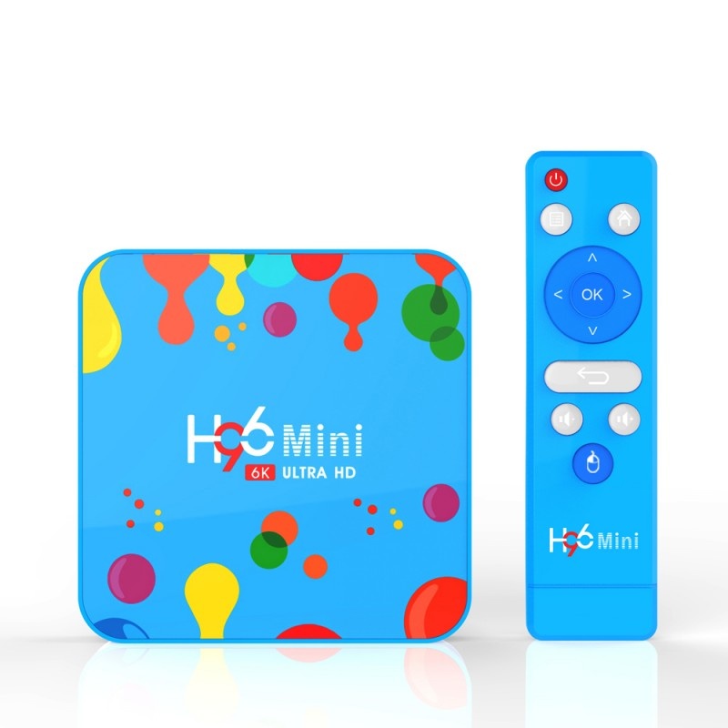 MiniPC TV Box Techstar® H96 Mini H6 4GB RAM + 128GB , 6K Ultra HD, HDR, Android 9, WiFi DualBand, USB 3.0, Bluetooth - 2 | YEO