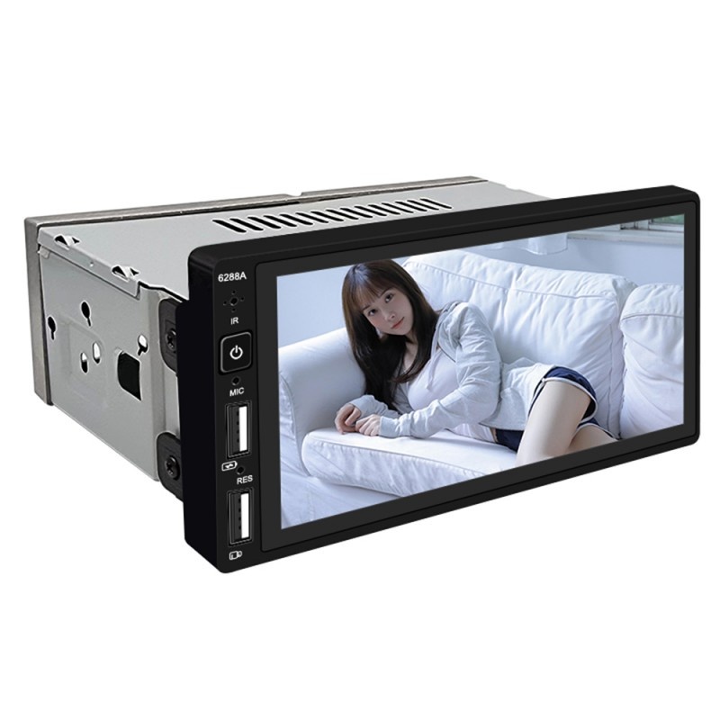 MP5 Player Auto Techstar® 6086, Ecran 6.86 Inch, 1280x480P, DC 12V