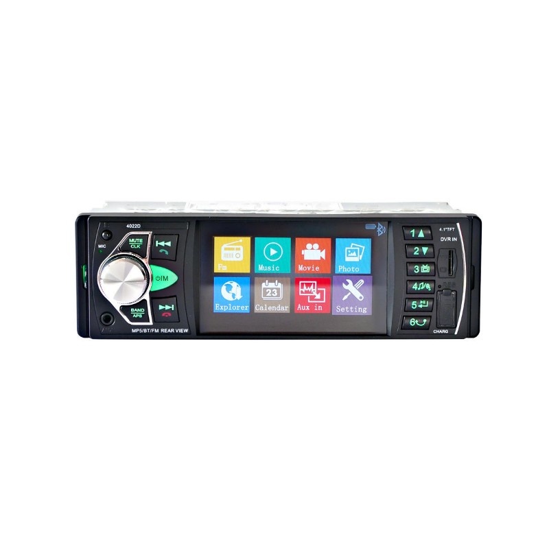 Radio Auto MP5 PLAYER Techstar® 4022D SMART 1DIN, cu Display 4.1