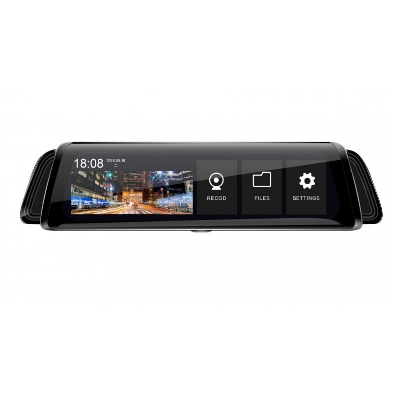Resigilat Camera Video Auto Premium Tip Oglinda L660 Dubla Full HD Ecran TouchScreen 10\'\' 12MP Unghi 170 Grade