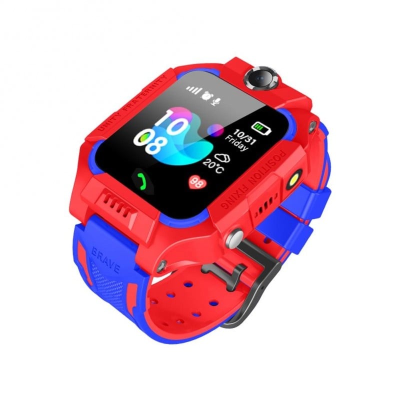 Resigilat Ceas Smartwatch Copii Techstar® Y99, 1.40 inch IPS, Cartela SIM 4G LTE, Tracker GPS, AGPS, LBS, WIFI, Buton SOS, Apelare Video, Rosu - 2 | YEO