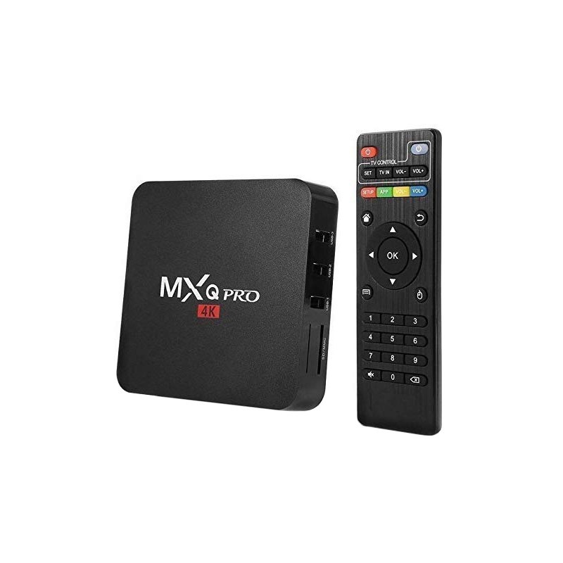 Resigilat Mini PC Android 7 Media Player, TV Box MXQ PRO UltraHD 4K Quad-Core 64 Bit 1GB RAM, 8GB ROM Wireless, Ethernet