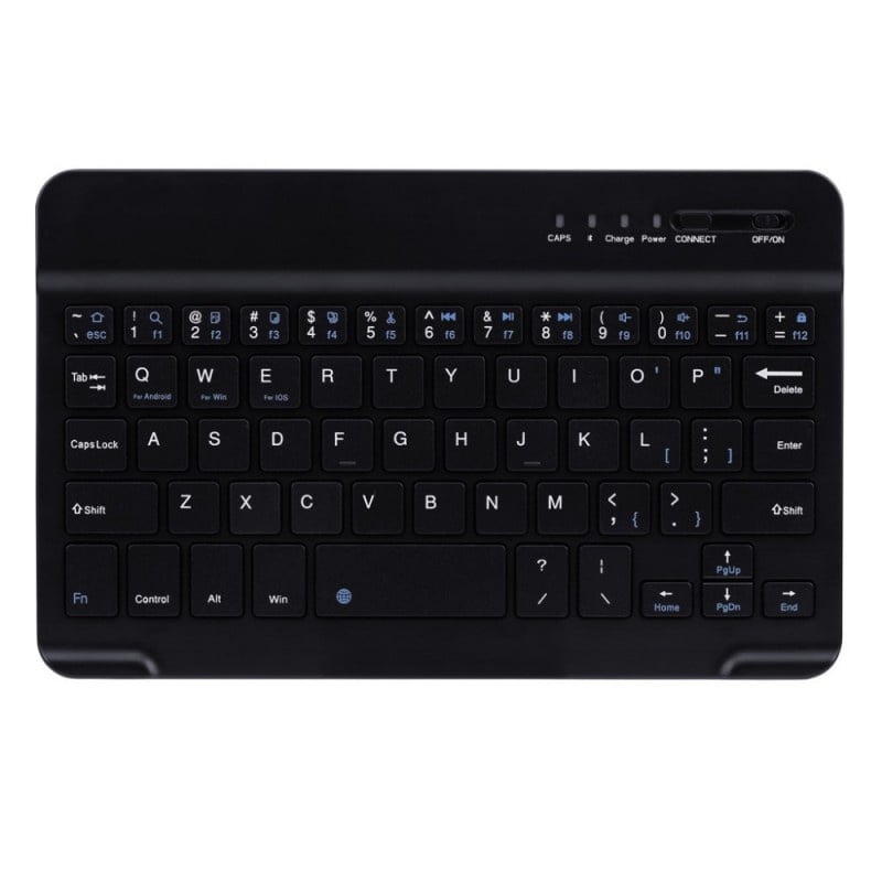 Tastatura Wireless Techstar®, Bluetooth 3.0, Acumulator, Compatibila Android/Windows/Mac, Slim