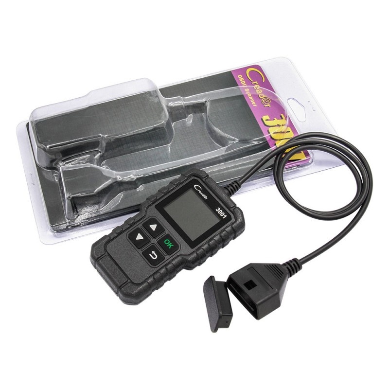 Tester Diagnoza cu Interfata Auto, Profesional, Launch Creader, Multimarca OBD2 EOBD Scanner Coduri Auto CR3001 - 3 | YEO