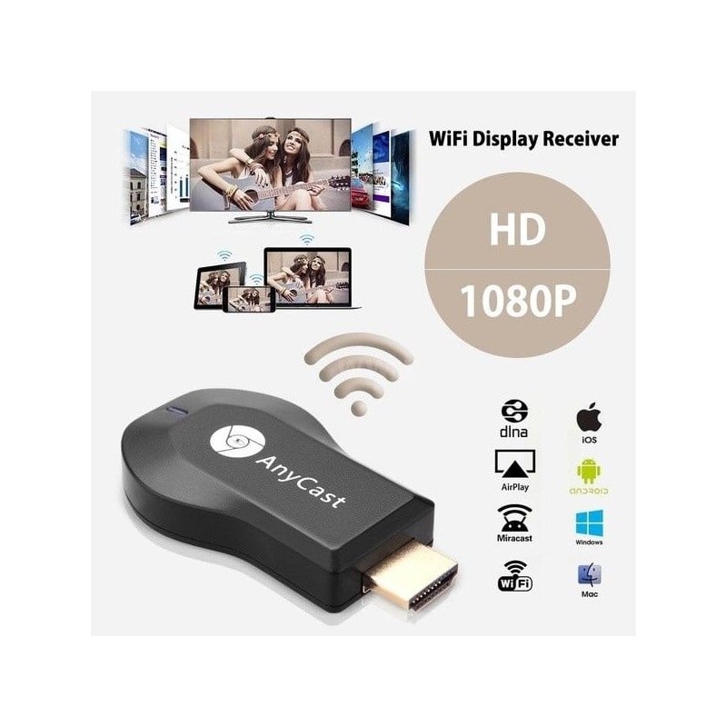 AnyCast Miracast TV Dongle DLNA AirPlay pentru Smart TV , Smartphone, Chromecast - 3 | YEO