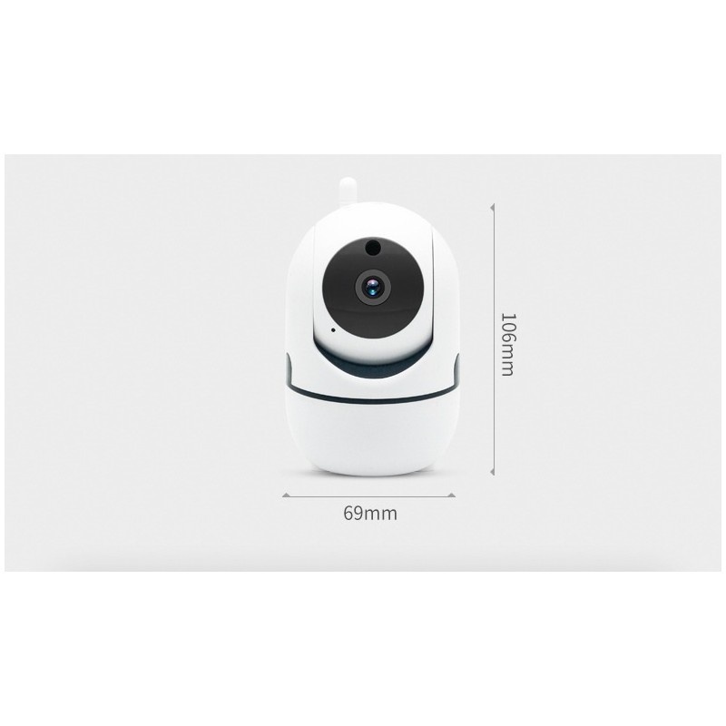 Camera de Supraveghere Interior IP Pan/Tilt Smart Wireless Wi-Fi Techstar® RL27 HD 720P Android si IoS - 2 | YEO