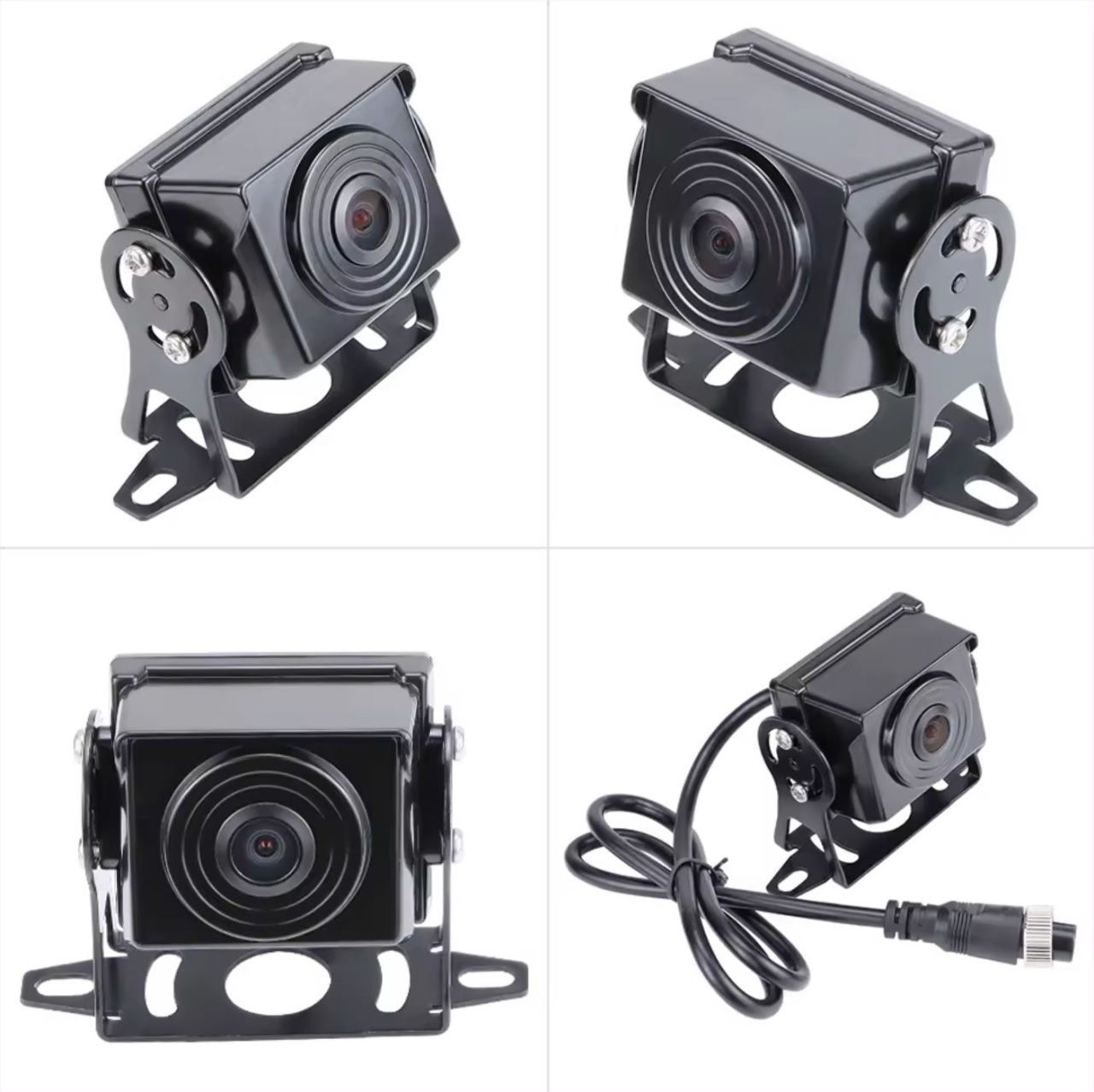 Camera Marsarier Techstar® 1080p AHD, 170° Wide, Night Vision IR, IP67, Conector Aviation 4‑Pin, Compacta si Solida - 3 | YEO