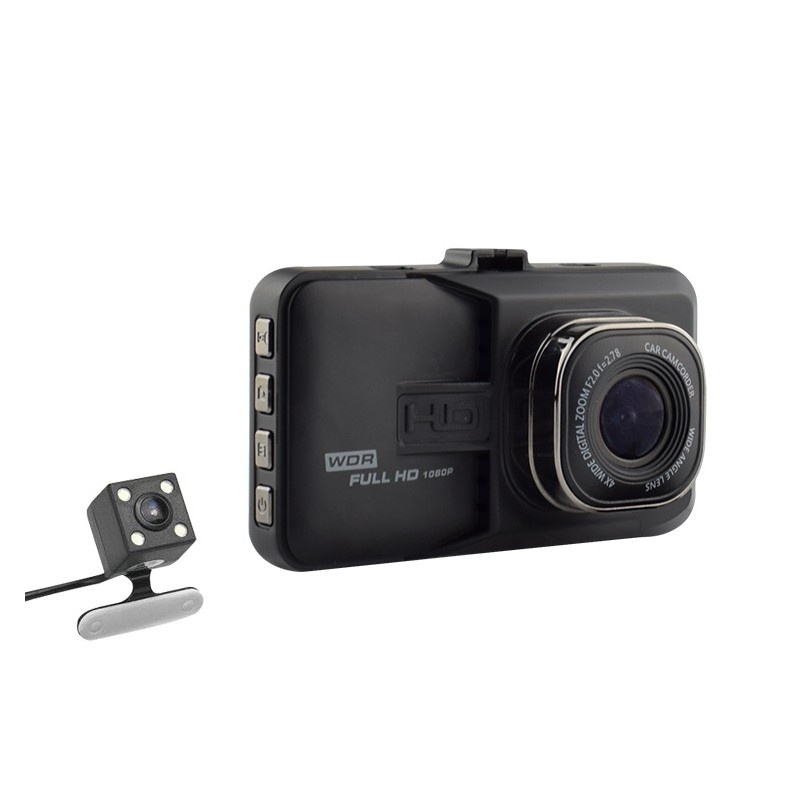 Camera Video Auto Dubla Novatek T636 FullHD cu functia WDR - 2 | YEO