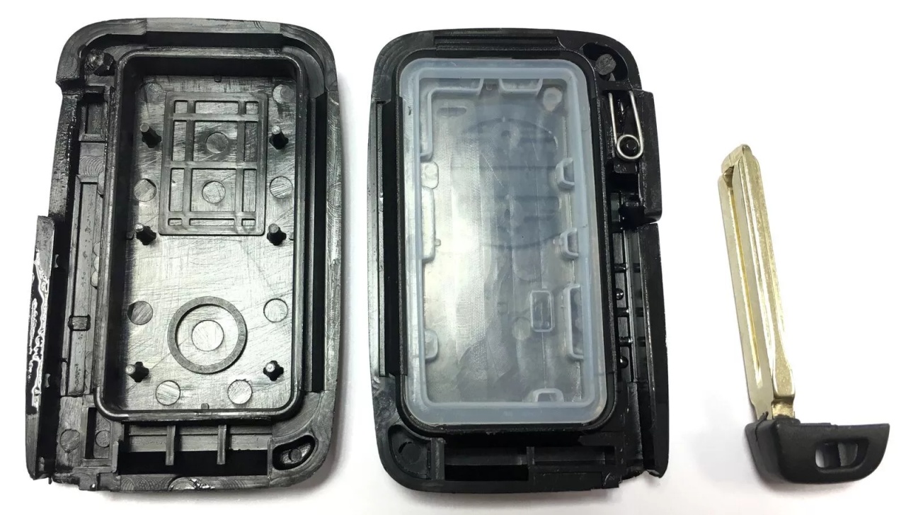 Carcasa cheie auto Techstar® 2 butoane compatibila Toyota Prius XW30 (2009–2012) – proximity, lama TOY40 - 3 | YEO