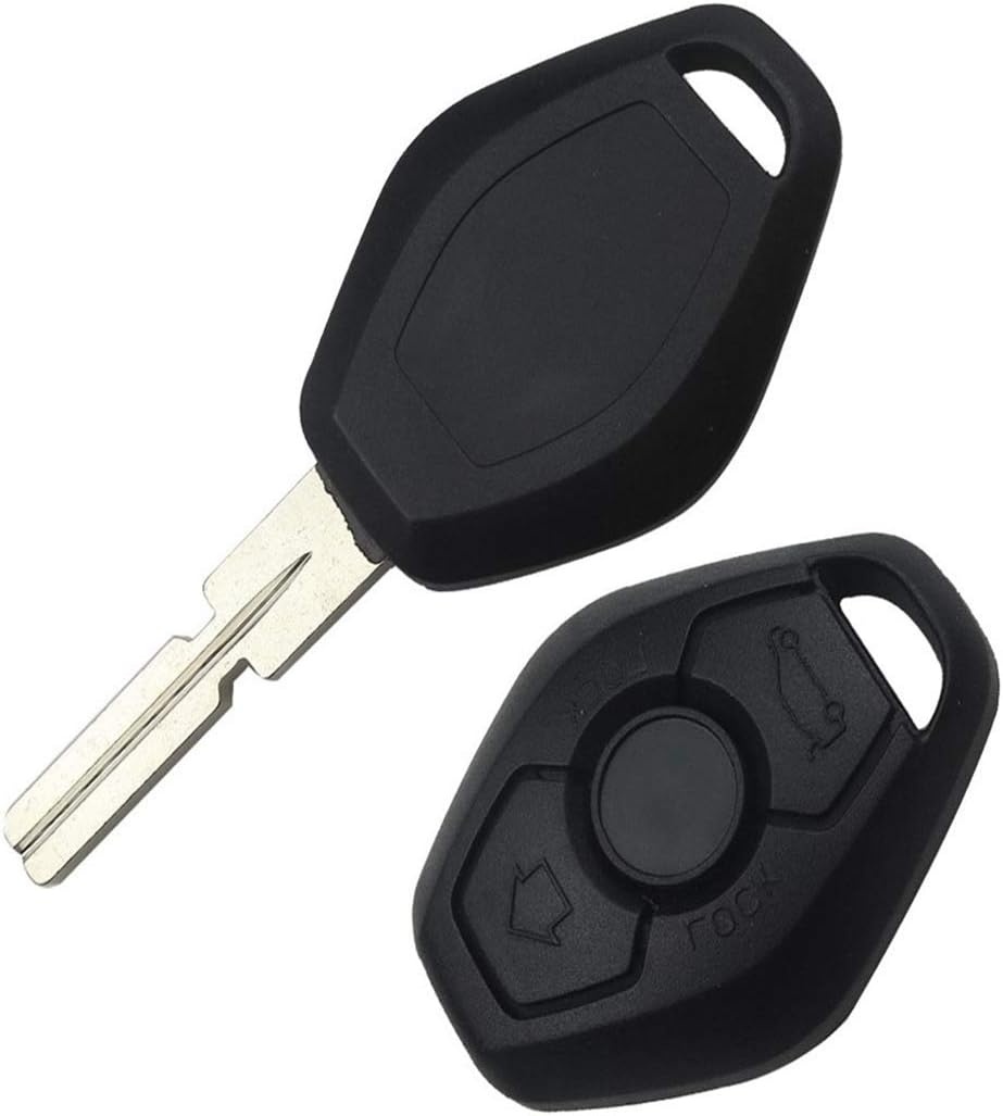 Carcasa cheie auto Techstar cu 3 butoane si lama 4 piste pentru BMW – compatibila E46, E39, E60, X3, X5 - 1 | YEO