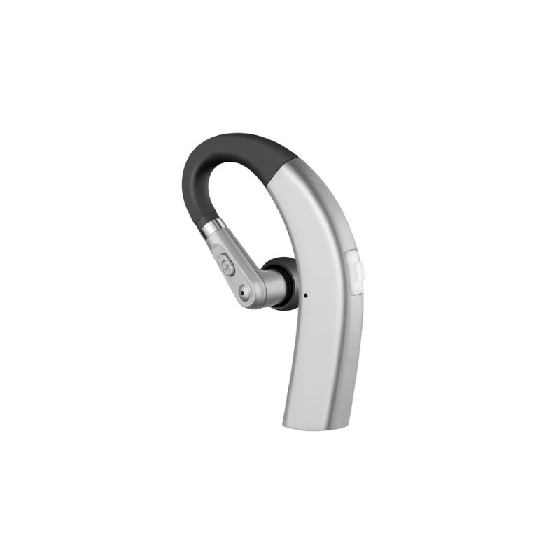 Casca Bluetooth Techstar® M11 Argintiu, Ultra Usor 10g, Comfortabil, HD, Noise Canceling, 10gr