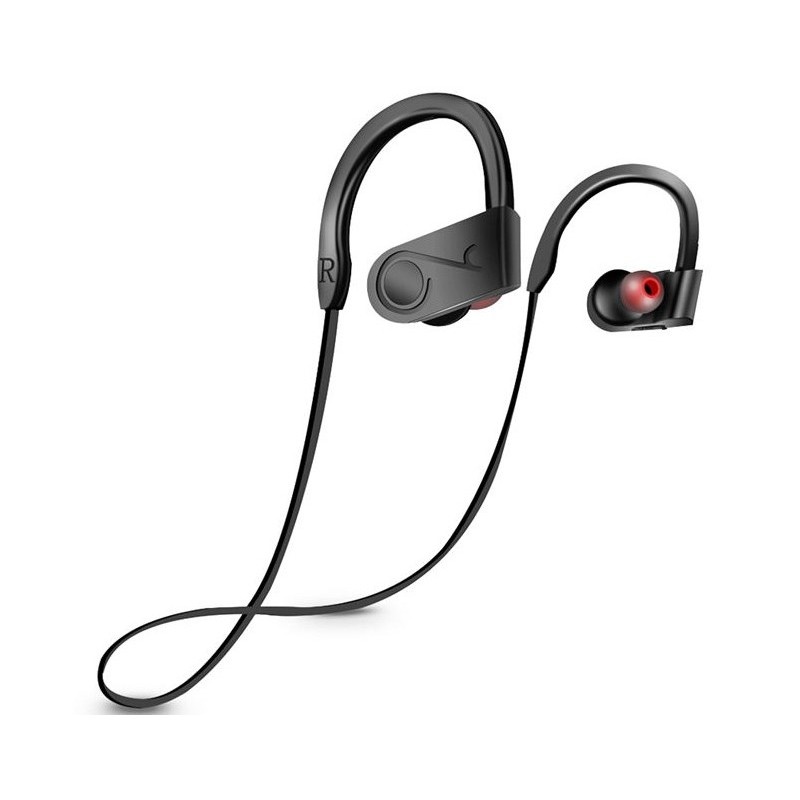 Casti Wireless Techstar® K98, Negru, Bluetooth 4.1, HiFi, Cip CSR