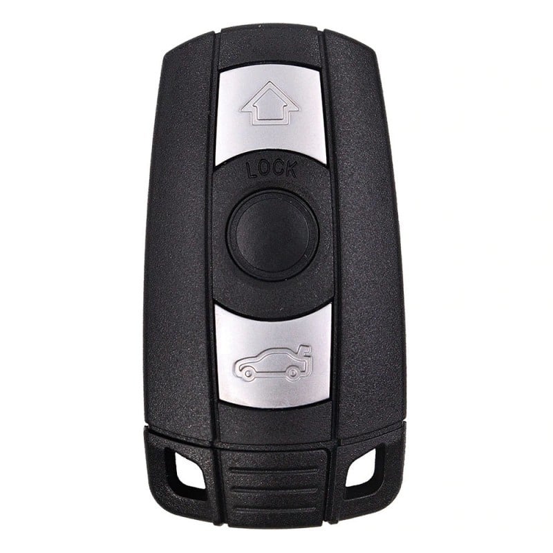 Cheie Auto Completa Techstar® pentru BMW Seria BMW Seria 1/3/5/7, 2004/2011, 3 Butoane, Chip transmițător 868MHz, Negru