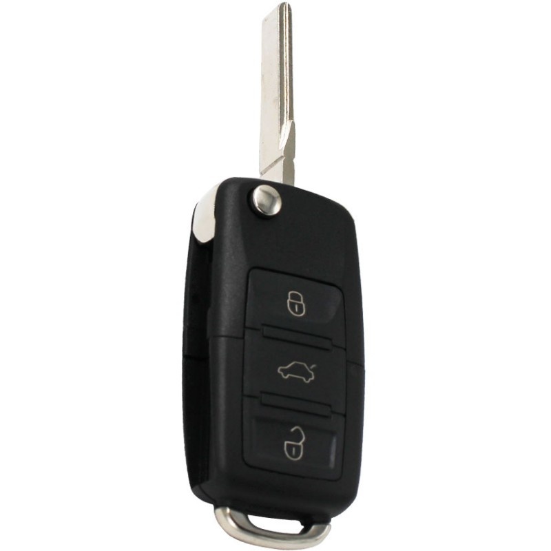 Cheie Auto Completa Techstar(R) Volkswagen EOS, Polo, Golf, Altea, Leon, Octavia, 433Mhz, 1K0 959 753 G, ID48, 3 Butoane