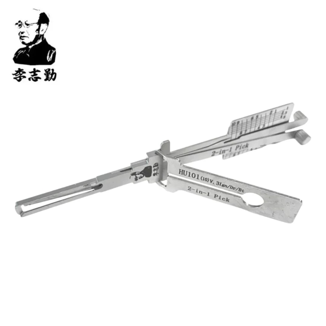 Decodor unealta auto Lishi Original HU101(10t) – 2-in-1 Pick/Decoder pentru contact, usa si portbagaj (Ford, Jaguar, Land Rover, Volvo, Lincoln)