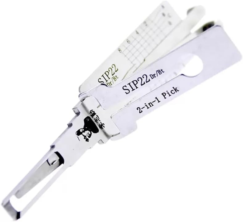 Decodor Unealta Auto Lishi Original SIP22 2-in-1 pentru Chei Fiat 500, Alfa Romeo, Iveco, Jeep, Dodge – Usi si Portbagaj - imagine 3