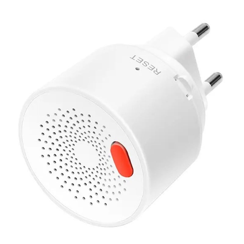 Detector de scurgeri de gaz inteligent Techstar®, Wi-Fi, Notificari in Aplicatiile Tuya si SmartLife, Alarma inclusa, Programare de la Distanta, Alb - 3 | YEO