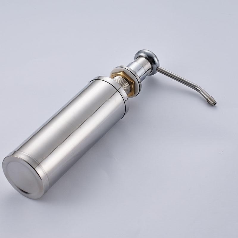 Dozator de Sapun Lichid Argintiu Y17 250ml pentru Baie/Bucatarie