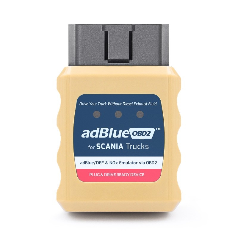 Emulator Techstar® AdBlueOBD2, SCANIA, DEF, NOx, Plug and Drive, Euro 4/5