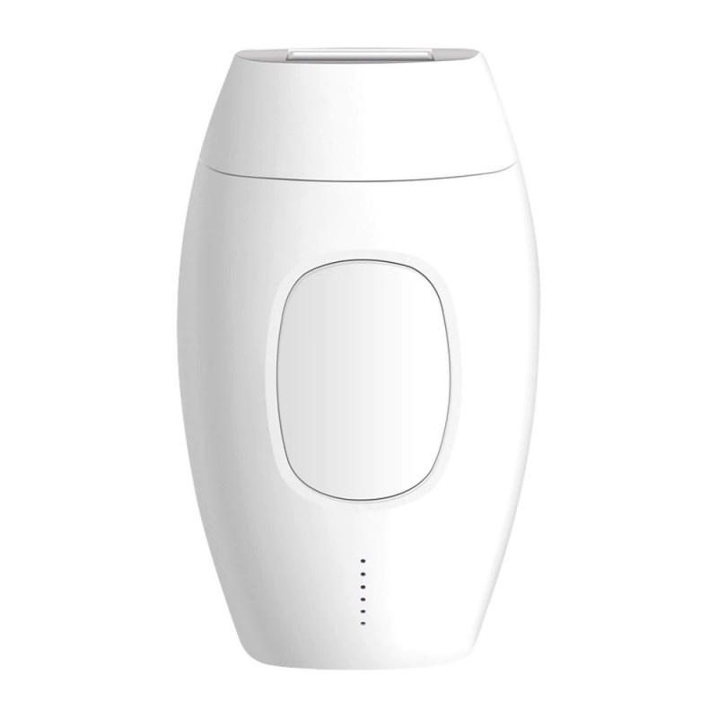 Epilator IPL, Techstar® VHR102, Xenon Quartz, 5 Nivele Putere, Mod Manual/Automat, Alb