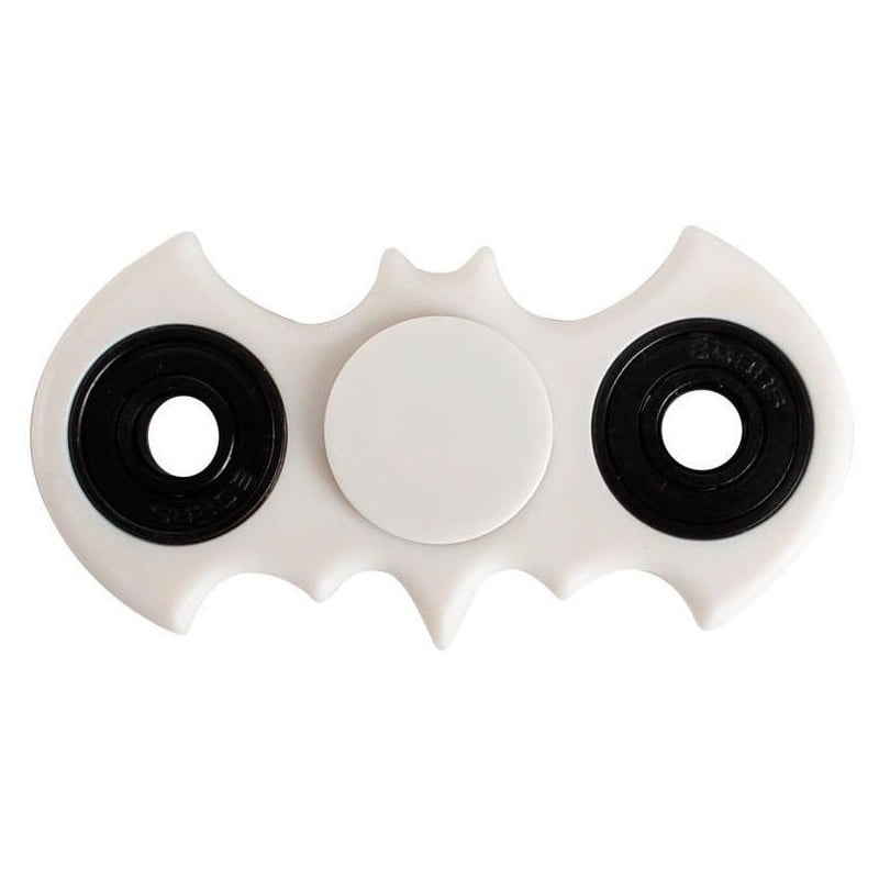 Jucarie Fidget Spinner Batman culoare Alb, Jucarie ce inlatura stresul