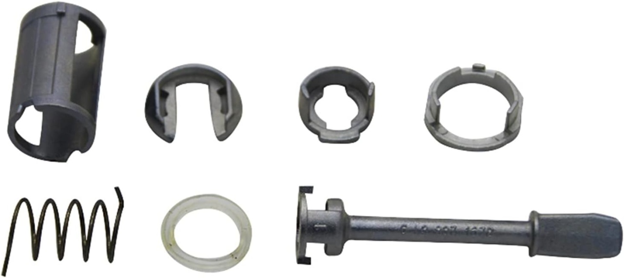 Kit reparatie butuc yala cilindru usa auto Techstar, compatibil VW Caddy, Polo Classic, Polo Variant, Seat Ibiza, Cordoba (1995–2004), cod OE 6L3837167B / 6L3837168B - 2 | YEO