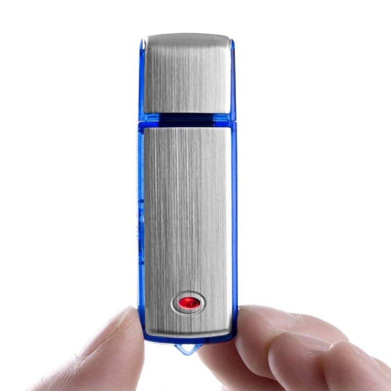 Memorie USB Spion Techstar® U-Disk B1, 8GB, Microfon Integrat, Inregistrare Automata, Acumulator, Alimentare USB - 3 | YEO