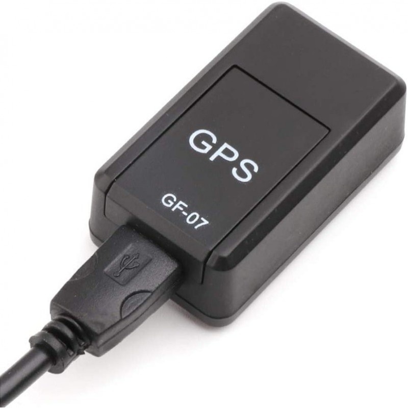 Mini GPS Tracker TechstarÂ® GF-07, Localizare GPS, Microfon, SIM, Prindere Magnetica, Negru