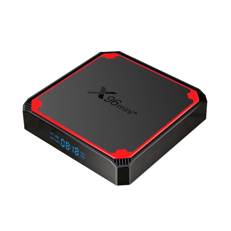 Poze Mini PC Tv Box Techstar® X96 Mini+, Procesor Amlogic S905W4, Android 9, UHD 4K, HDR, 2GB RAM LPDDR4, 16GB ROM, WiFi 5G, Telecomanda