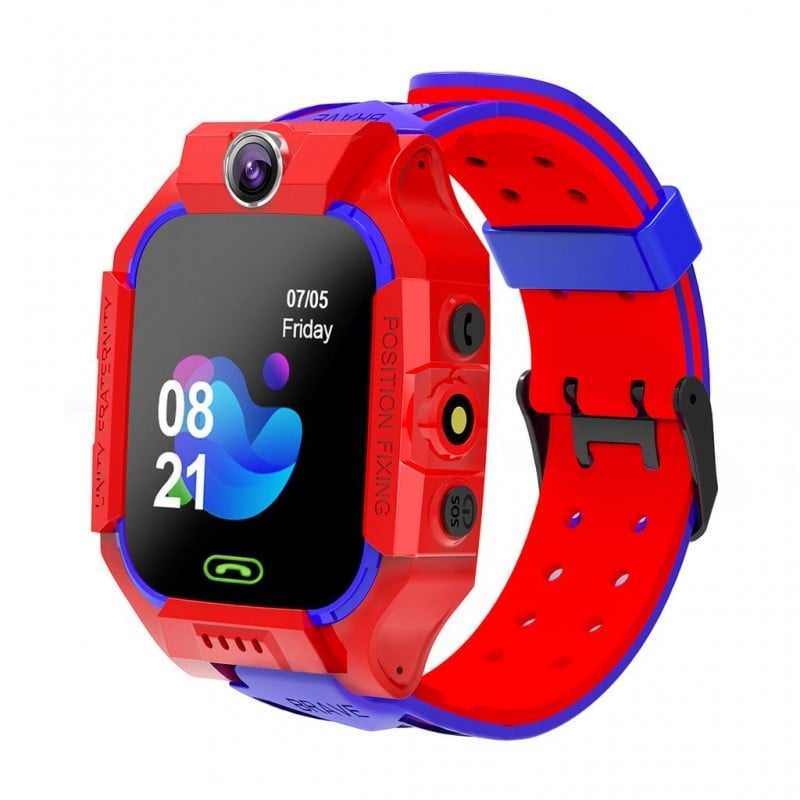 Resigilat Ceas Smartwatch Copii Techstar® Q19, 1.40 inch IPS, Cartela SIM, Tracker LBS, Buton SOS, Apelare Bidirectionala, Rosu - 3 | YEO