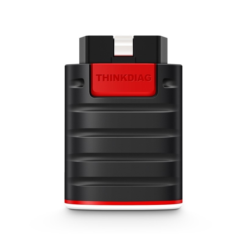Resigilat Scaner Bluetooth OBD2 pentru diagnosticare auto THINKDIAG, Sistem complet Cititor de coduri, 15 funcții de întreținere pentru mașini din 1996, compatibil iOS/Android, Negru