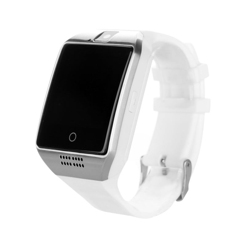 Smartwatch Vogue Q18 Curved cu Camera si Telefon 3G Alb Display 1.54