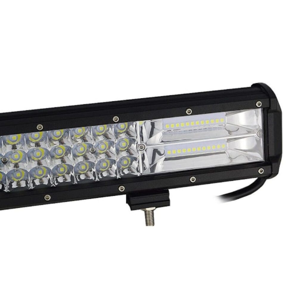 Bara proiectoare LED Auto Offroad Techstar® PNG3, 120W, 12V-24V, 6000 K, 6240 Lumeni, IP 67, 50 cm, Flood Beam 60° cu Leduri CREE XBD, Negru - 2 | YEO