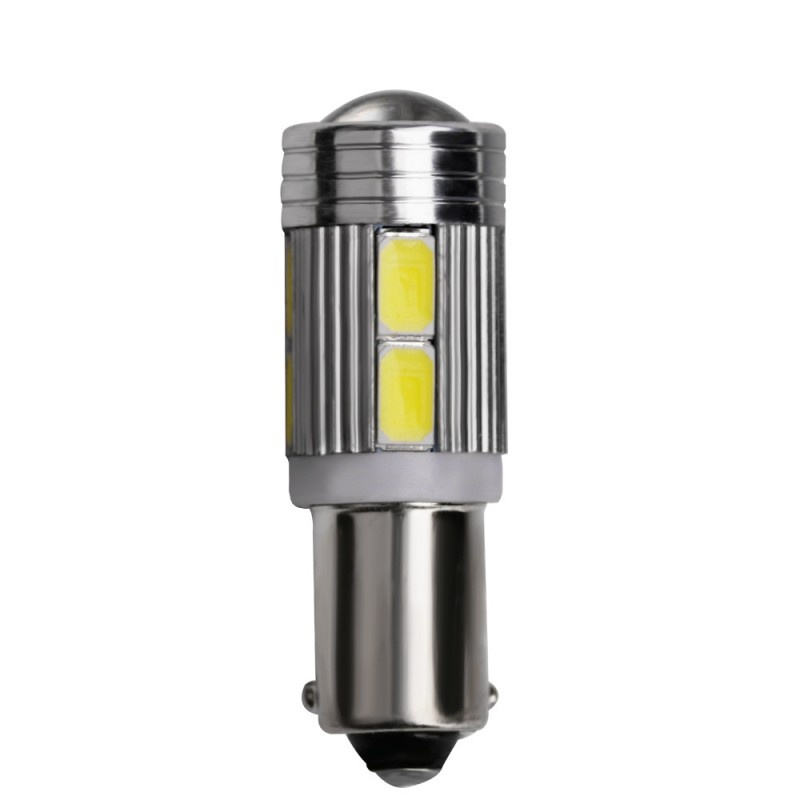 Bec Led Auto Techstar® BA9S, Alb Rece, 6000K, 12V, 120lm