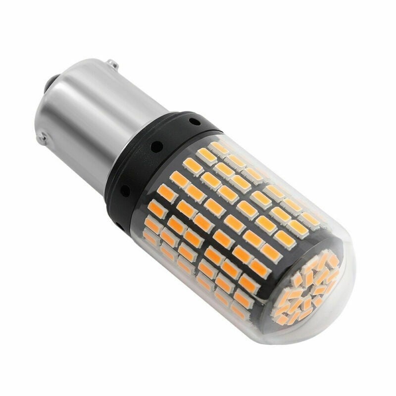 Bec Led Auto Techstar® BAU15S, PY21W, Galben, 12V, 800 lm - 1 | YEO