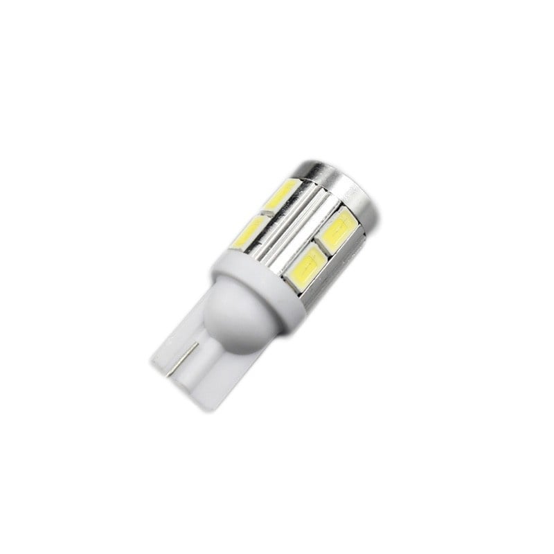 Bec Led Auto Techstar® T10, w5w, COB, Alb Rece, 6000K, 12V, 200 lm