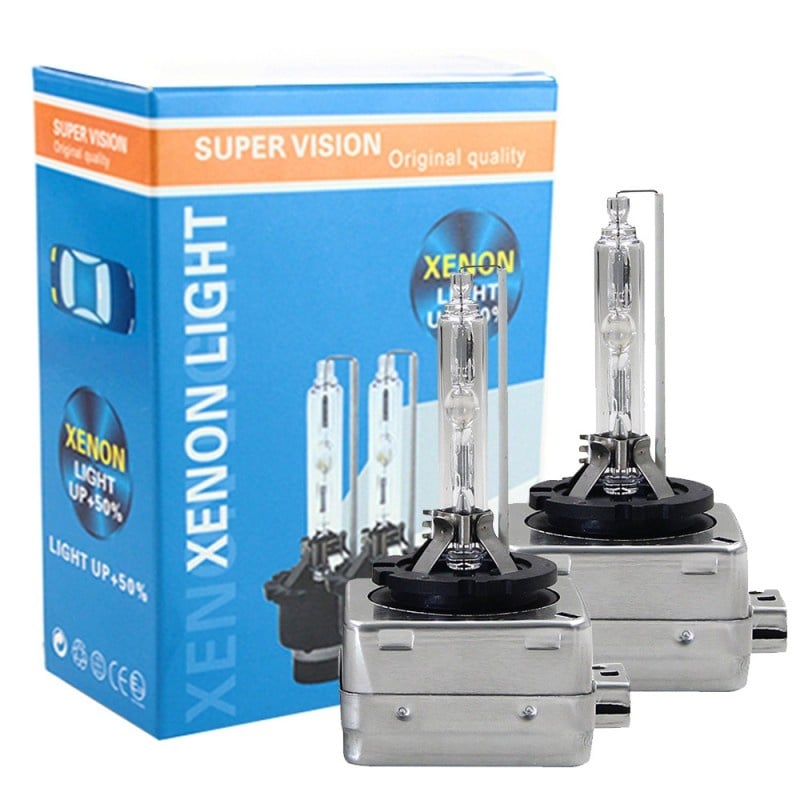 Becuri Xenon Techstar® SuperVision D1S, 6000K, 35w, +50%