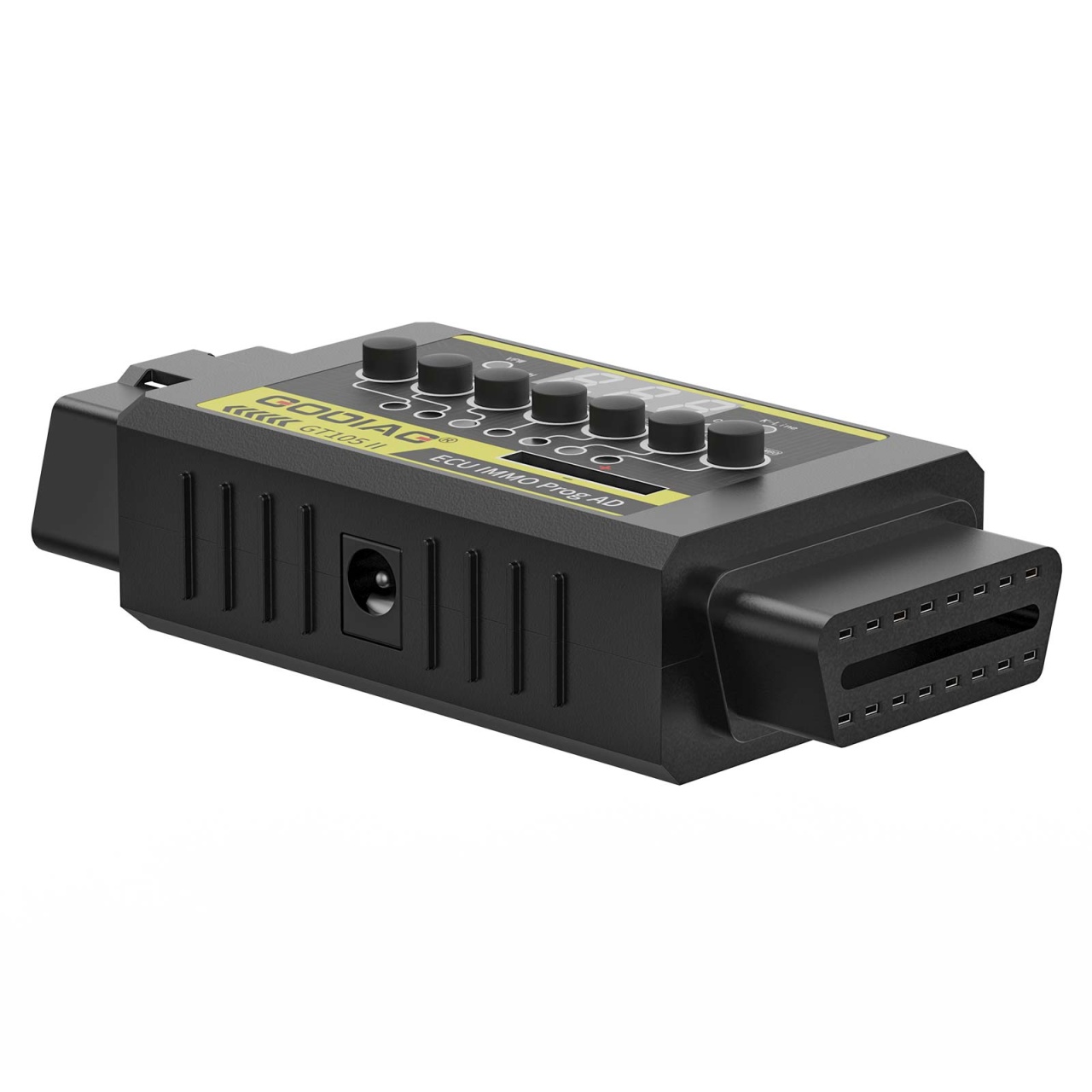 Break Out Box OBD2 GODIAG GT105 II, Adaptor IMMO si ECU, Test CR2032, Alarma Tensiune Scazuta, Programare si Diagnoza Auto, Afisaj Tensiune, Test Baterie, VPW/CAN/K-Line - imagine 4