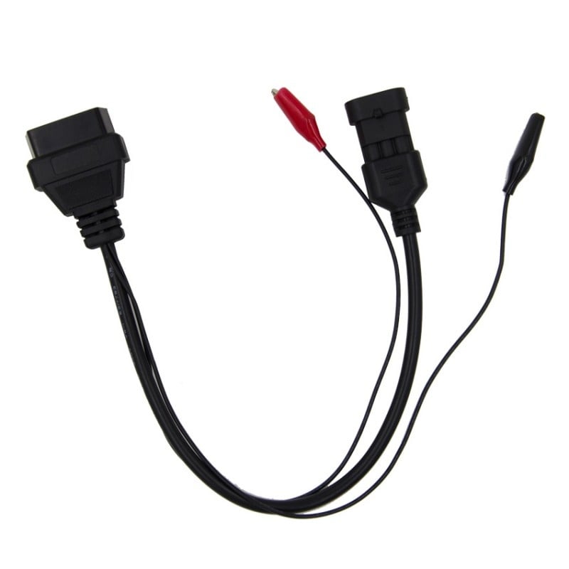 Cablu Adaptor Auto Techstar®, OBD2 in Fiat 3pin, Alfa, Lancia - 2 | YEO