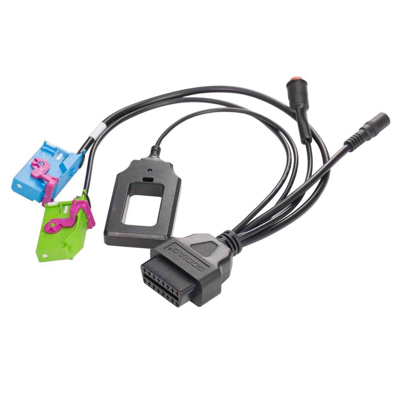 Cablu GODIAG GT112 K-Line pentru testare IMMO si sincronizare chei, compatibil VW, Audi, Skoda, Seat, generatia 2 si 3, conectare la ceasuri de bord, OBD2 - imagine 6