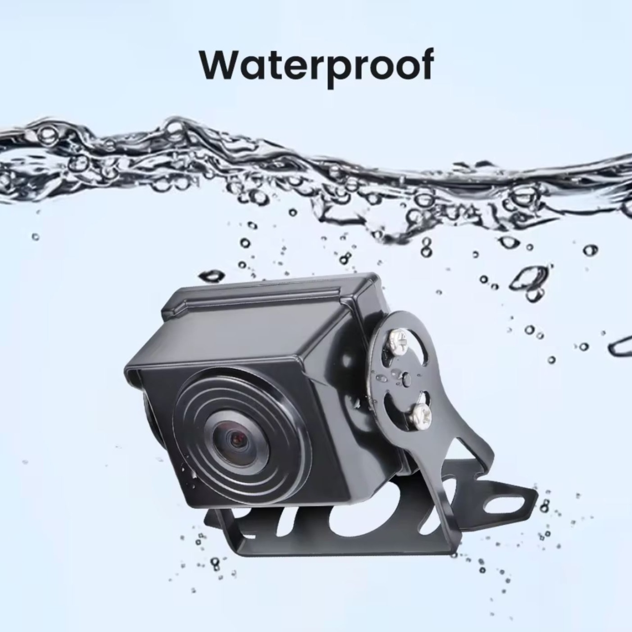 Poze Camera Marsarier Techstar® FullHD 1080P AHD, IP67 Rezistenta Apa si Praf, Unghi 170°, Compacta si Solida