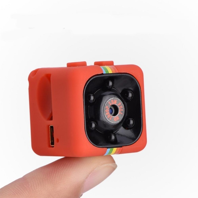 Camera Video Sport Mini-Micro Techstar® SQ11 Rosie cu Suport pt Auto SQ11 cu Nightvision si 12Mpx - 2 | YEO