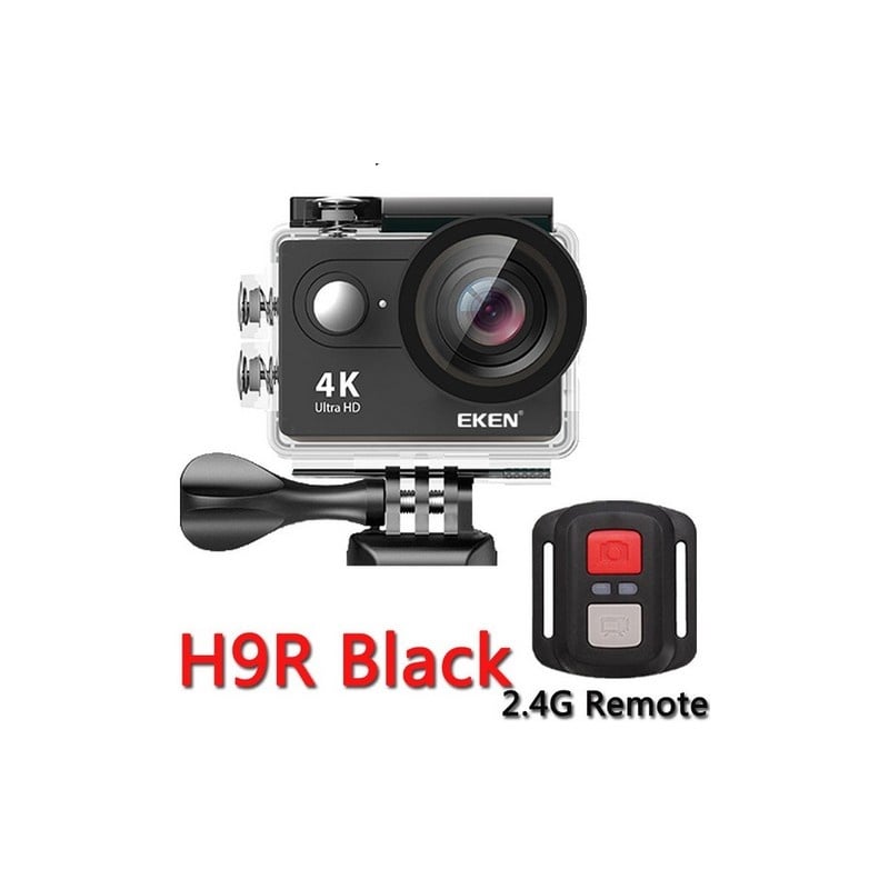 Camera Video Sport Originala EKEN H9R UltraHD 4K WiFi Waterproof 12MP Ecran 2inch Unghi 170 Grade Telecomanda 2.4G - 1 | YEO