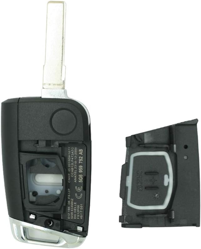 Carcasa Cheie Auto 3 butoane pentru VW Golf 4, Passat B5, Bora, Polo, Skoda Octavia 1, Fabia, Superb – Compatibila Volkswagen, Skoda, Seat, tip Briceag - 2 | YEO