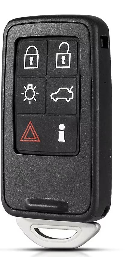 Carcasa cheie auto Techstar pentru Volvo cu 6 butoane, compatibila cu S60, S80, V70, XC60, XC70 - 2 | YEO