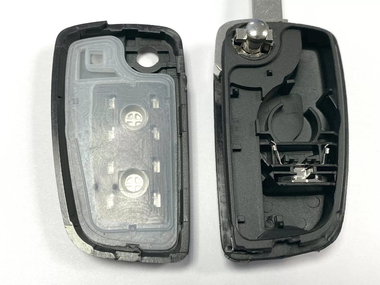 Carcasa cheie auto Techstar tip briceag 2 butoane compatibila Nissan Juke, Micra, Qashqai, X-Trail, Pulsar – lama NSN14 - 1 | YEO