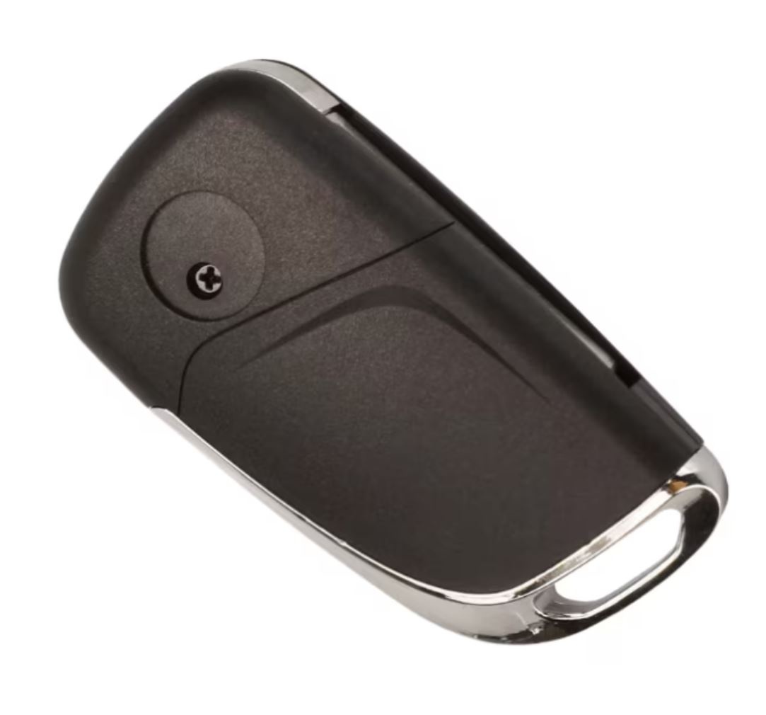 Carcasa Cheie Auto Transformare tip Briceag Techstar compatibila Opel Astra, Insignia, Meriva, Zafira, Vauxhall, Chevrolet Cruze – 2 Butoane, Elemente Cromate - imagine 6