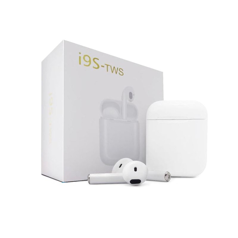 Casti Audio Wireless cu Bluetooth i9S TWS Alb Tip In-Ear pentru IOS si Android, Bluetooth 5.0, Dual Audio - 1 | YEO