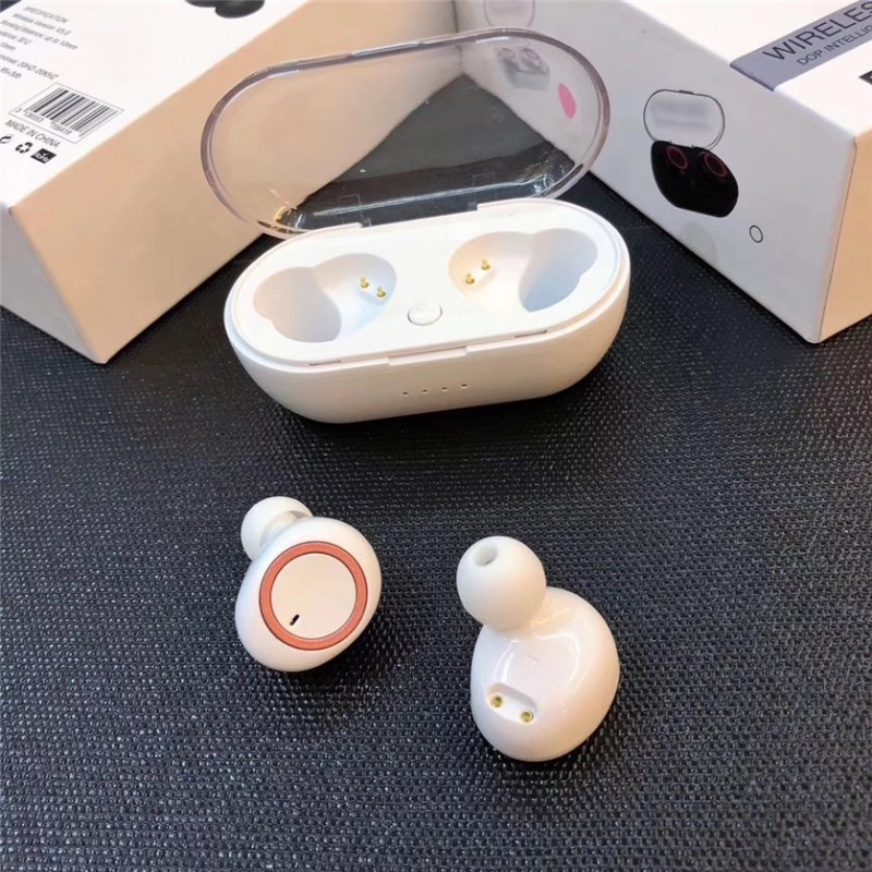 Poze Casti Bluetooth Wireless Techstar® TWS Earbud cu Tehnologie BT 5.0 Alb